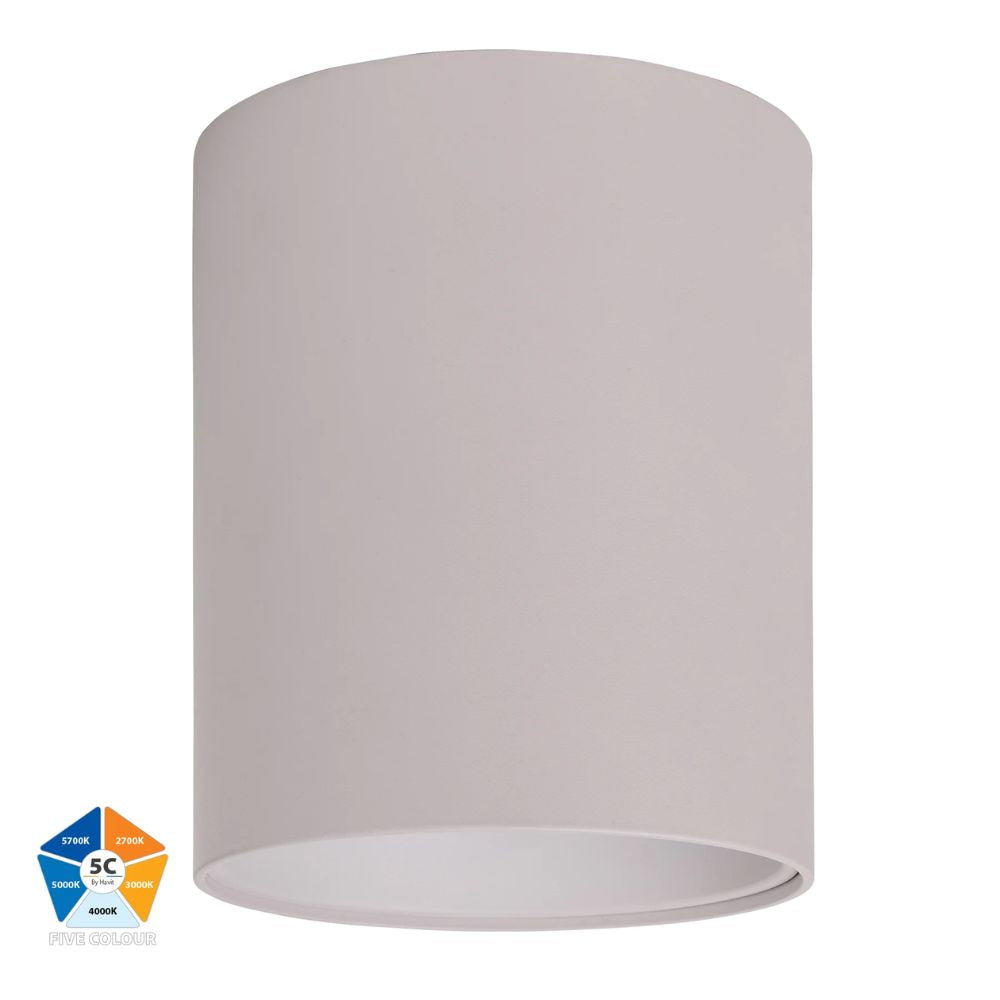 Havit NELLA LED Downlight - 7W/12W/18W/24W, 5-CCT, Dimmable, IP54, Round, Surface Mount-Havit Lighting-Ozlighting.com.au
