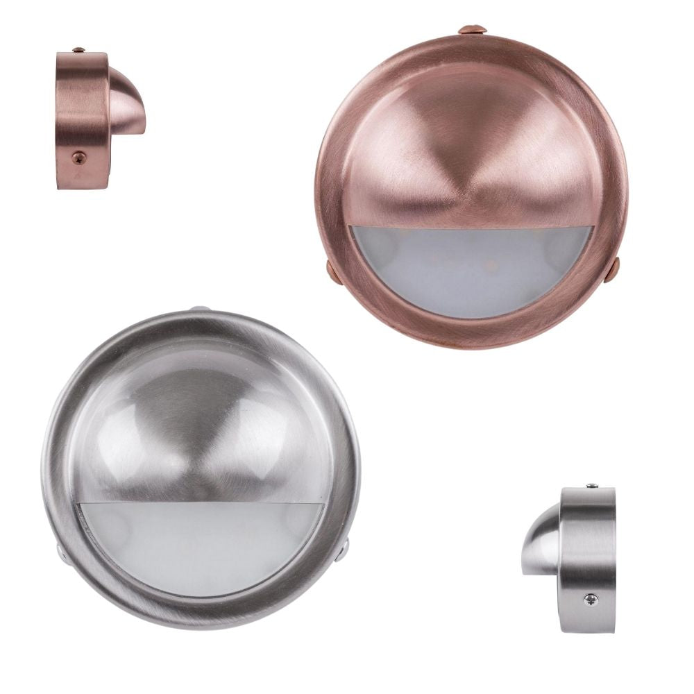 Havit PINTA LED Step Light - 2.3W, IP54, Eyelid, Surface Mount-Havit Lighting-Ozlighting.com.au