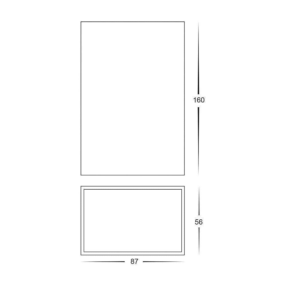 Havit PLATZ - 2x3W LED Tri-Colour Modern Exterior Up/Down Wall Light IP54-Havit Lighting-Ozlighting.com.au