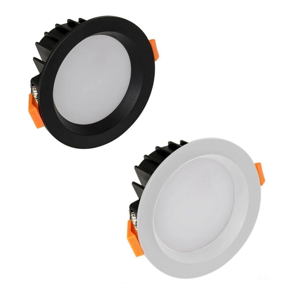 Havit POLLY LED Downlight - 8W, Tri-Colour, Dimmable, Round, Deep Face-Havit Lighting-Ozlighting.com.au
