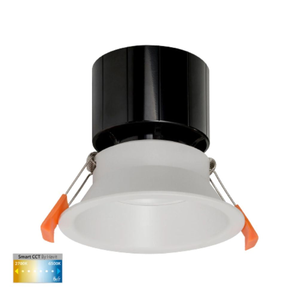 Havit PRIME-SMART - 12W LED Deepset 105mm Smart Wi-Fi Dimmable White CCT Tuneable Downlight IP54-Havit Lighting-Ozlighting.com.au