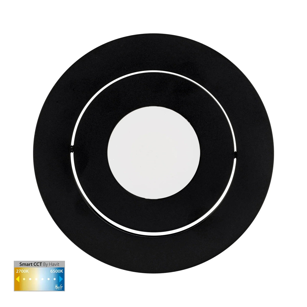 Havit PRIME-SMART LED Downlight - 12W, 105mm, Tunable, Wi-Fi, CCT, IP54, Tilt-Havit Lighting-Ozlighting.com.au