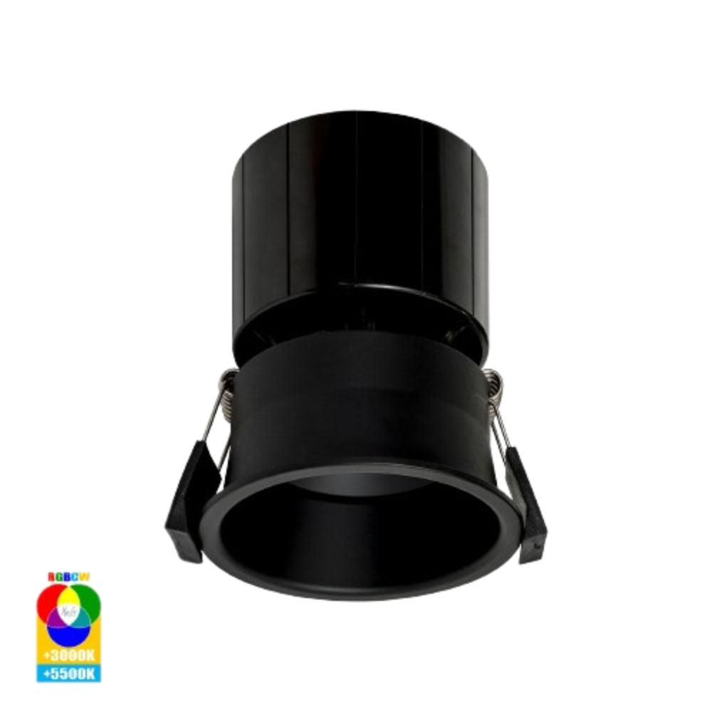 Havit PRIME-SMART LED Downlight - 12W, 84mm, RGBCW+CCT, Tunable, Wi-Fi, Dimmable, IP54, Deepset-Havit Lighting-Ozlighting.com.au
