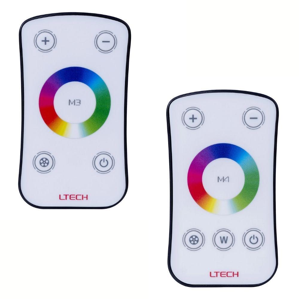 Havit REMOTE-M3/M4+M4-5A LED Strip Remote and Receiver Kit - RGB or RGBC/RGBW Options, 12/24V DC - DRIVER REQUIRED-Havit Lighting-Ozlighting.com.au