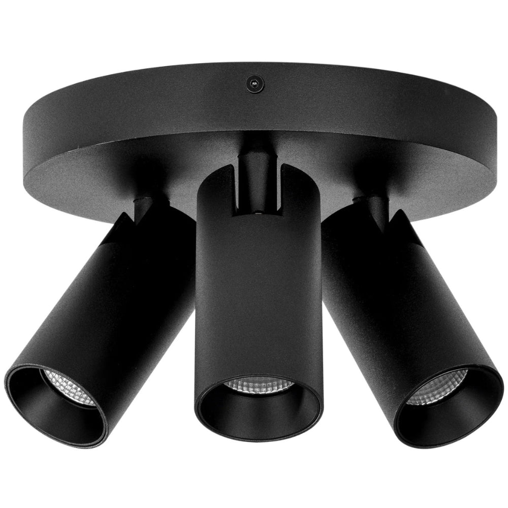 Havit REVO LED Spotlight - 3 Light, Tri-Colour, IP20, Round-Havit Lighting-Ozlighting.com.au