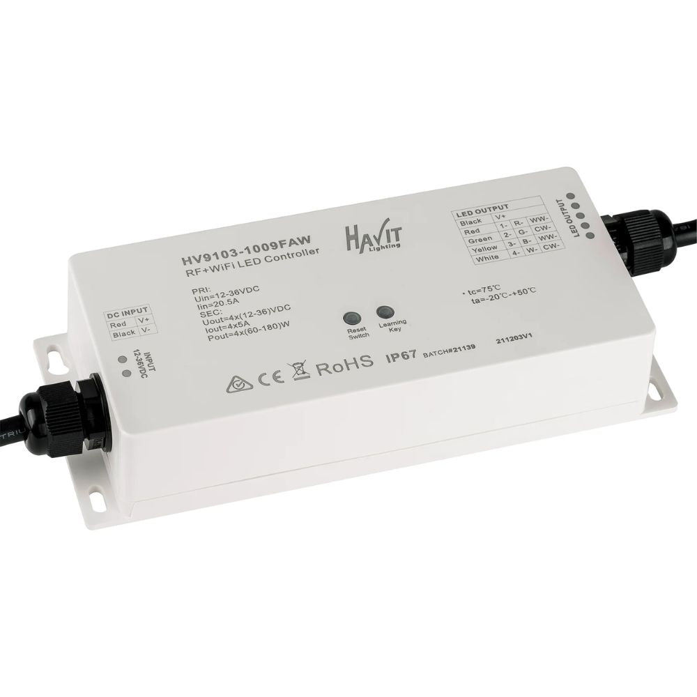 Havit - RF + WiFi 4 Channel LED Strip Receiver – Ozlighting