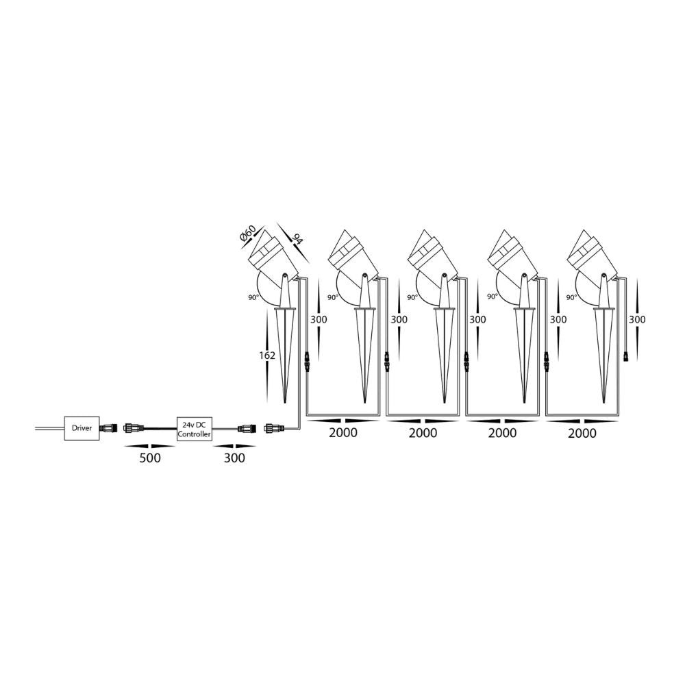 Havit SPITZE - LED Garden Spike Light Kit-Havit Lighting-Ozlighting.com.au