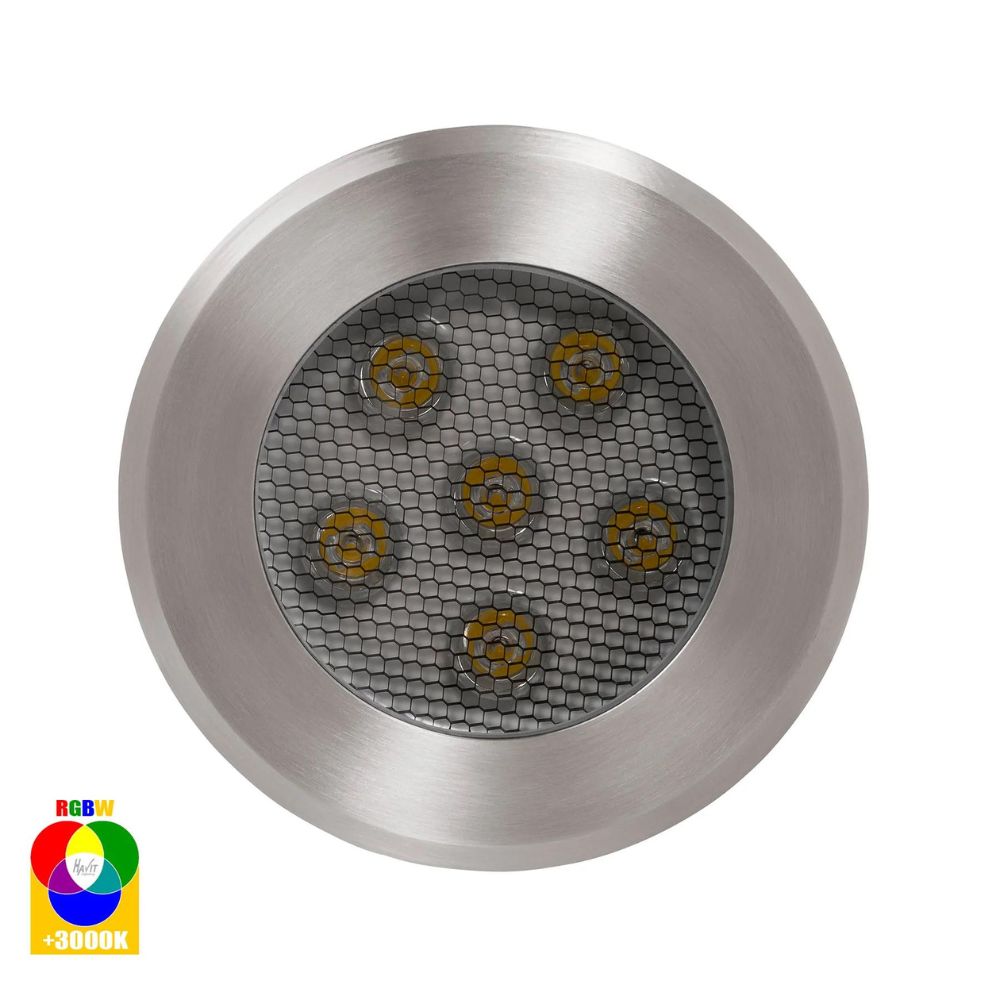 Havit SPLIT LED Inground Light - 12V, RGBW, IP67, 316 Stainless Steel - DRIVER REQUIRED-Havit Lighting-Ozlighting.com.au