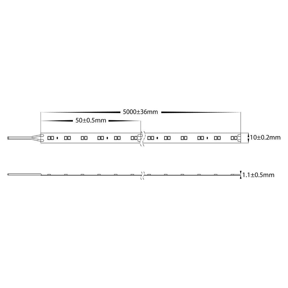 Havit STRIP-14.4-CT LED Strip - 14.4W, 12V, 10mm, Per Metre, Tunable, IP20, Adjustable - DRIVER REQUIRED-Havit Lighting-Ozlighting.com.au