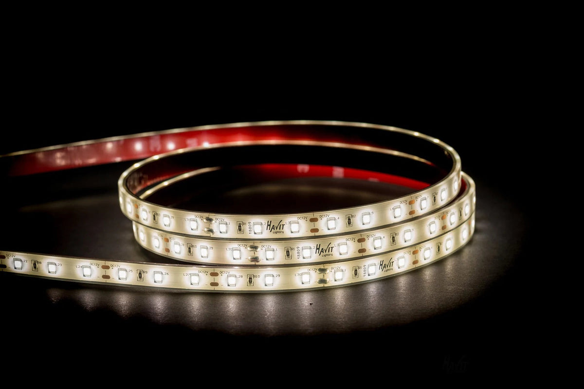 Havit STRIP-14.4-WP LED Strip - 14.4W, 12V, 12mm, Per Metre, IP54/IP67 - DRIVER REQUIRED-Havit Lighting-Ozlighting.com.au