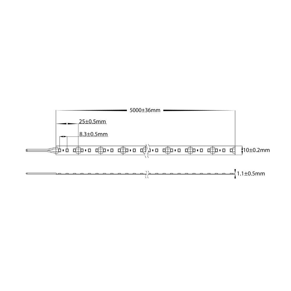 Havit STRIP-24 LED Strip - 24W, 12V, Per Metre, IP20 - DRIVER REQUIRED-Havit Lighting-Ozlighting.com.au