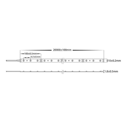 Havit STRIP-4.8-LR - 4.8W 24V 10mm Long Run 60 LED Strip Light Per Metre IP20 - 24V DRIVER REQUIRED-Havit Lighting-Ozlighting.com.au