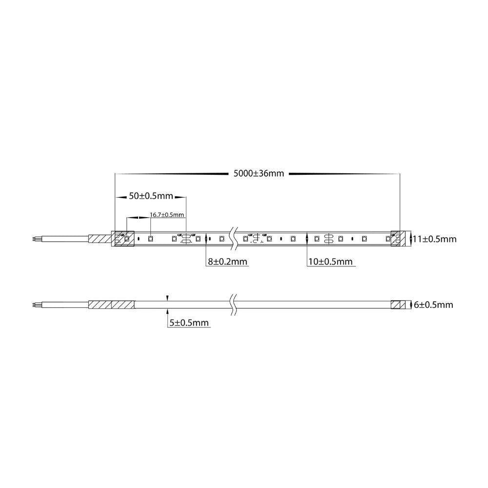 Havit STRIP-4.8-WP LED Strip - 4.8W, 12V, 12mm, IP67, Weatherproof - DRIVER REQUIRED-Havit Lighting-Ozlighting.com.au