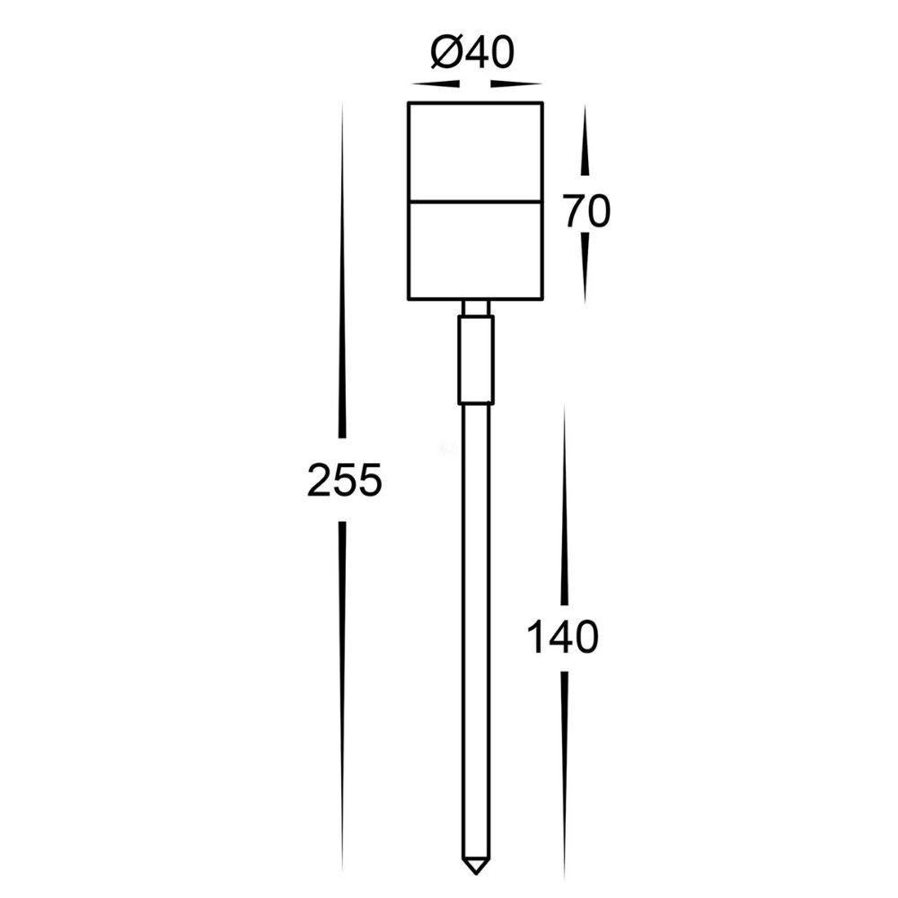Havit TIVAH - 3/5W Exterior Spike Light - 12V DRIVER REQUIRED-Havit Lighting-Ozlighting.com.au