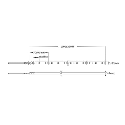 Havit VIPER-4.8-WP-2M-KIT - 4.8W 12V 2000mm Weatherproof LED Strip Light Kit IP54-Havit Lighting-Ozlighting.com.au