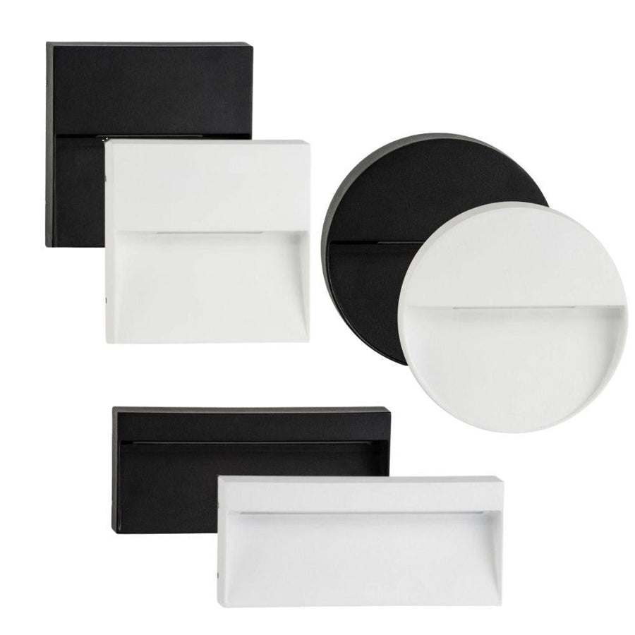 Havit VIRSMA - 4W/6W 12V DC LED Tri-Colour Exterior Surface Mount Step Light IP54 - DRIVER REQUIRED-Havit Lighting-Ozlighting.com.au