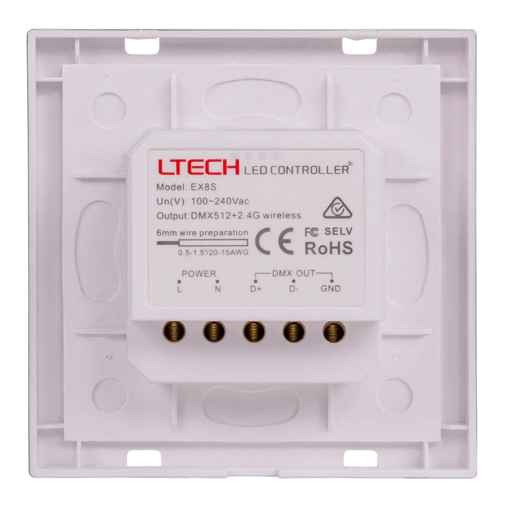 Havit WALL CONTROL Controller - RGBC/W LED Strip Touch Panel Wall-Havit Lighting-Ozlighting.com.au