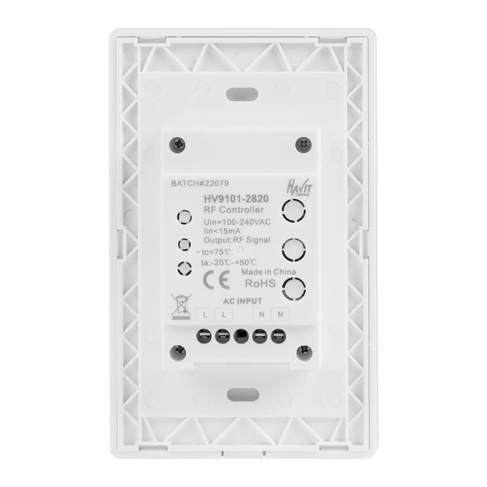 Havit WALL CONTROL Controller - RGBW Touch Panel Wall-Havit Lighting-Ozlighting.com.au