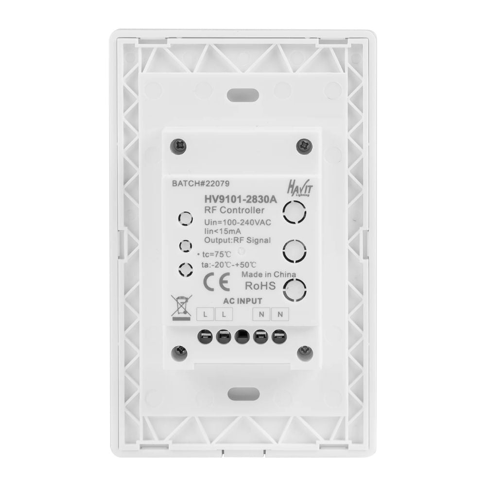 Havit WALL CONTROL Controller - Single Colour LED Touch Panel Wall-Havit Lighting-Ozlighting.com.au