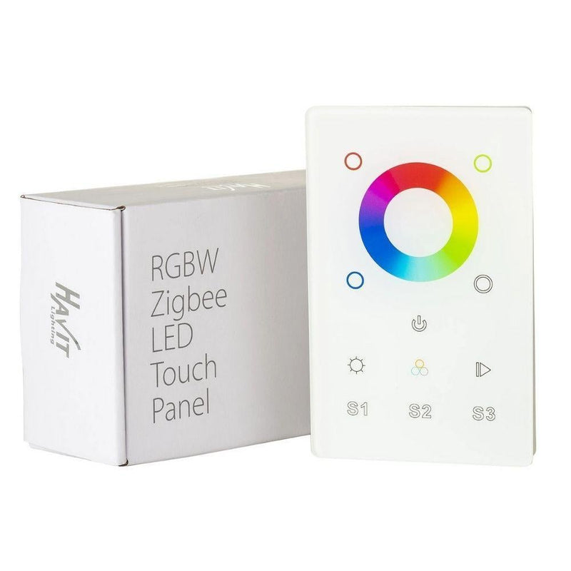 Havit ZIGBEE-TOUCH-PANEL-RGB - RGBW Zigbee LED Touch Panel-Havit Lighting-Ozlighting.com.au