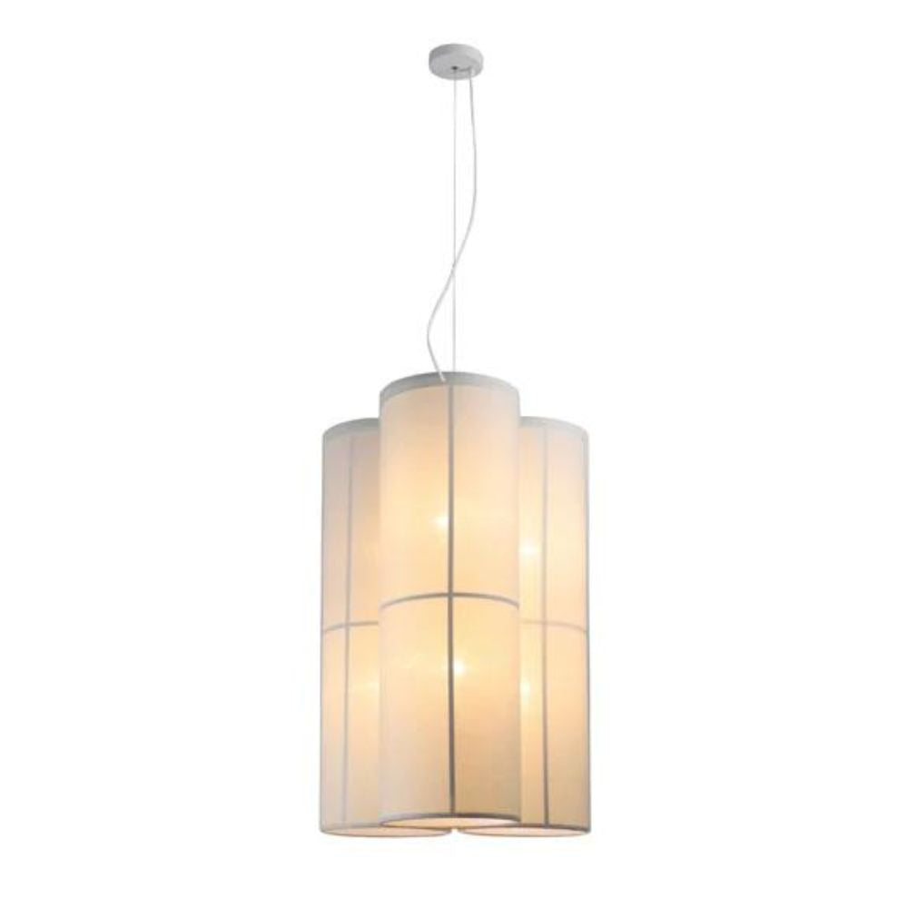 Lexi AILSA Pendant - 1/6 Light, Linen-Lexi Lighting-Ozlighting.com.au