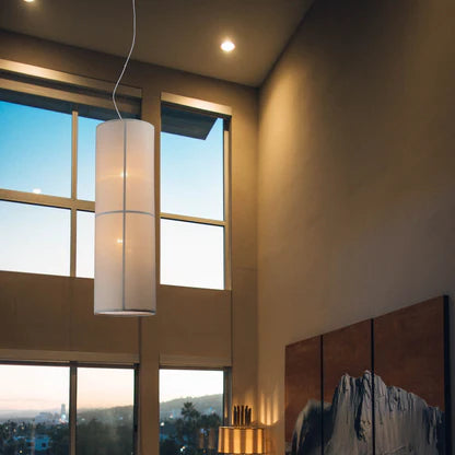Lexi AILSA Pendant - 1/6 Light, Linen-Lexi Lighting-Ozlighting.com.au