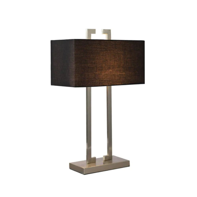 Lexi APRIL - Modern Metal & Fabric Table Lamp-Lexi Lighting-Ozlighting.com.au
