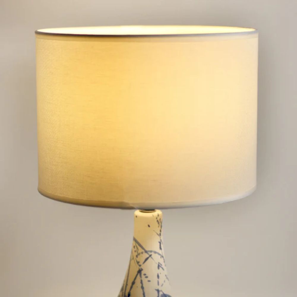 Lexi ASHLEIGH - Ceramic Blue Ink Table Lamp-Lexi Lighting-Ozlighting.com.au