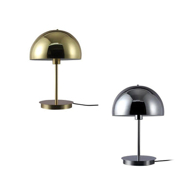 Lexi BRENDA - 25W Chrome/Gold Table Lamp-Lexi Lighting-Ozlighting.com.au