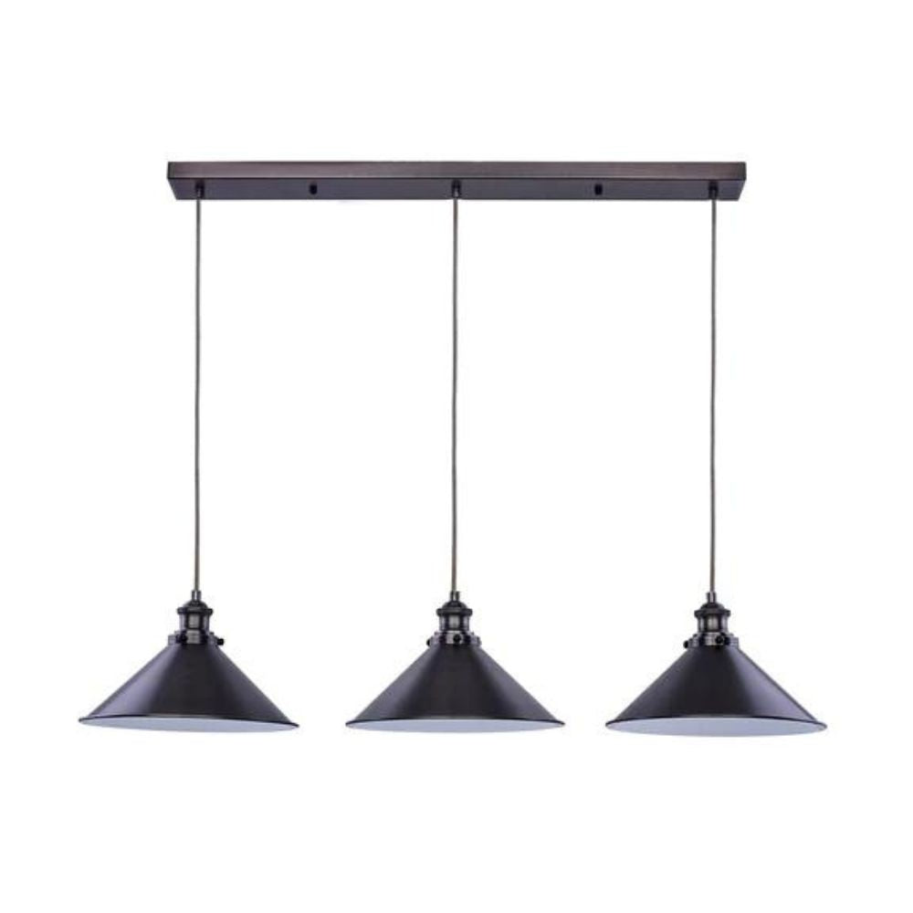 Lexi BRIGHTYS Pendant - 1/3 Light, Industrial-Lexi Lighting-Ozlighting.com.au