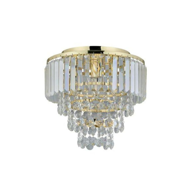 Lexi CAIA - Decorative Ceiling Light - Chrome/Gold-Lexi Lighting-Ozlighting.com.au