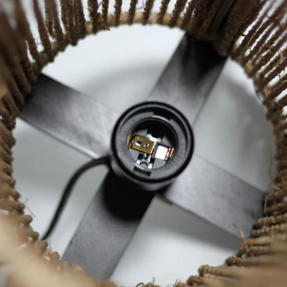 Lexi CAPSULE - 1 Light Rattan Table Lamp-Lexi Lighting-Ozlighting.com.au