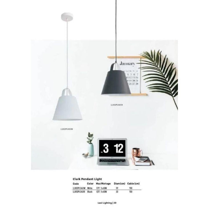 Lexi CLARK - 1 Light Pendant-Lexi Lighting-Ozlighting.com.au