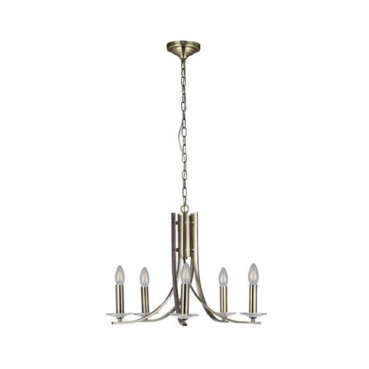 Lexi CORRINE - 5 Light Chandelier-Lexi Lighting-Ozlighting.com.au