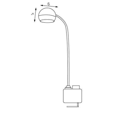 Lexi DESKLAMP-CL - Desk Clamp Lamp-Lexi Lighting-Ozlighting.com.au