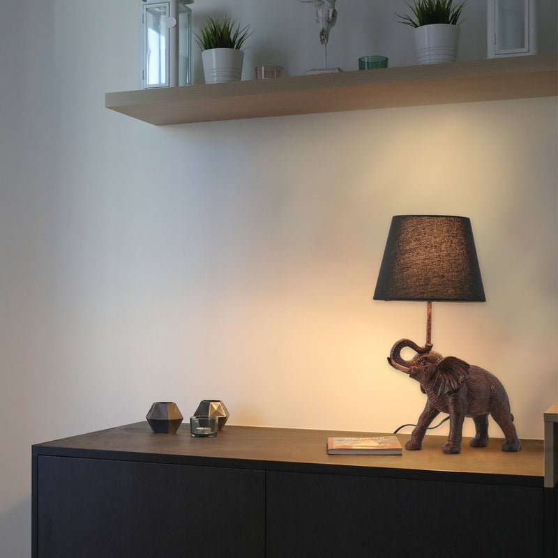 Lexi ELEPHANT TRUNK UP - Table Lamp-Lexi Lighting-Ozlighting.com.au