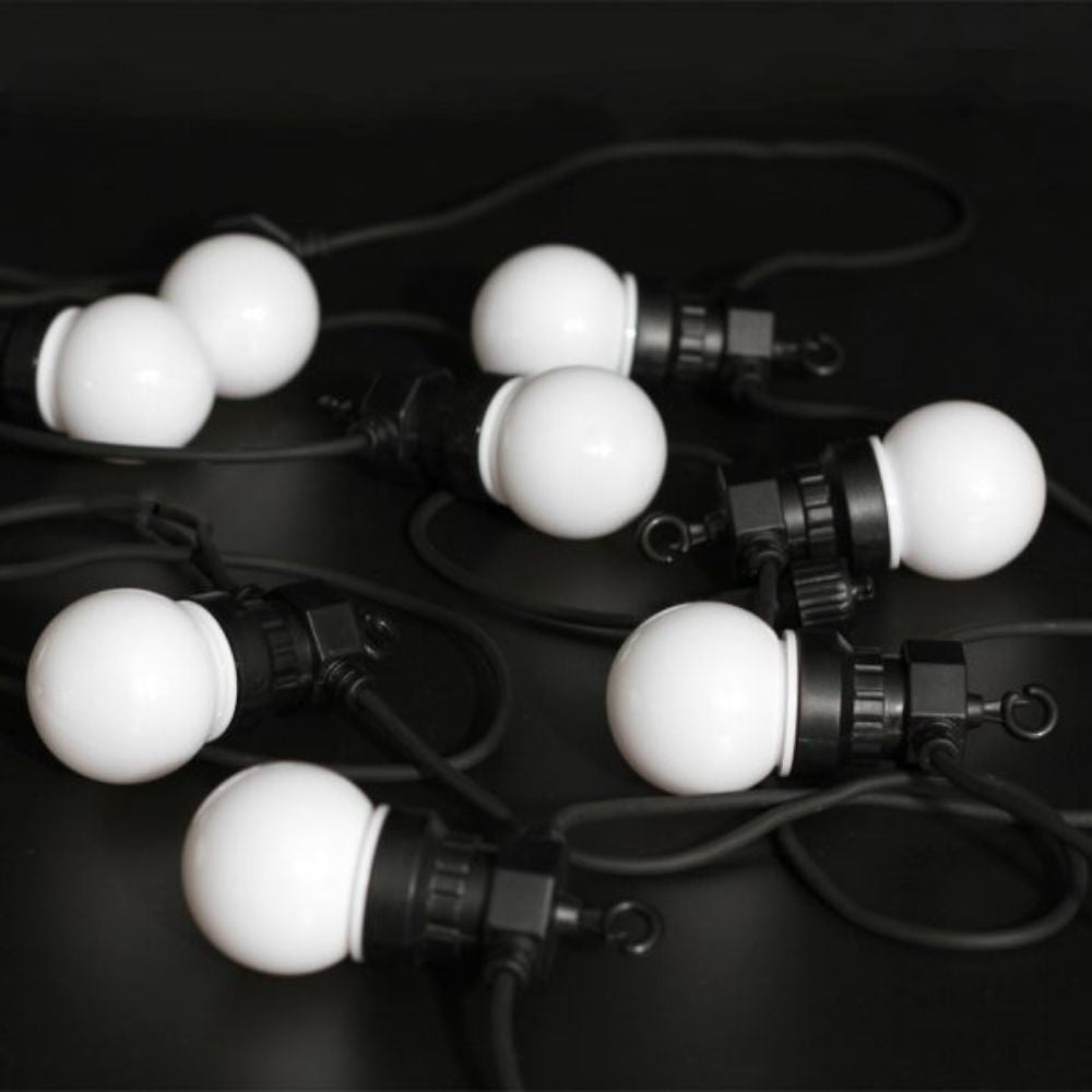 Lexi FESTOON LED String Lights - RGB Festoon, 10 Pack IP44-Lexi Lighting-Ozlighting.com.au