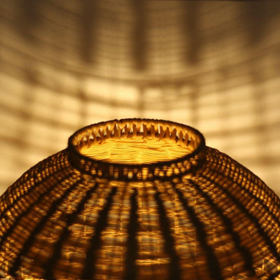Lexi GALENA - Rattan Table Lamp-Lexi Lighting-Ozlighting.com.au
