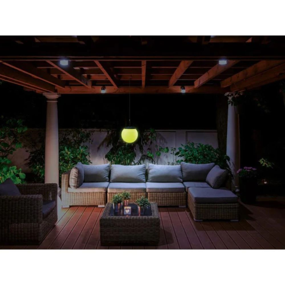 Lexi HANGING BALL LED Pendant - Solar, USB Rechargeable-Lexi Lighting-Ozlighting.com.au