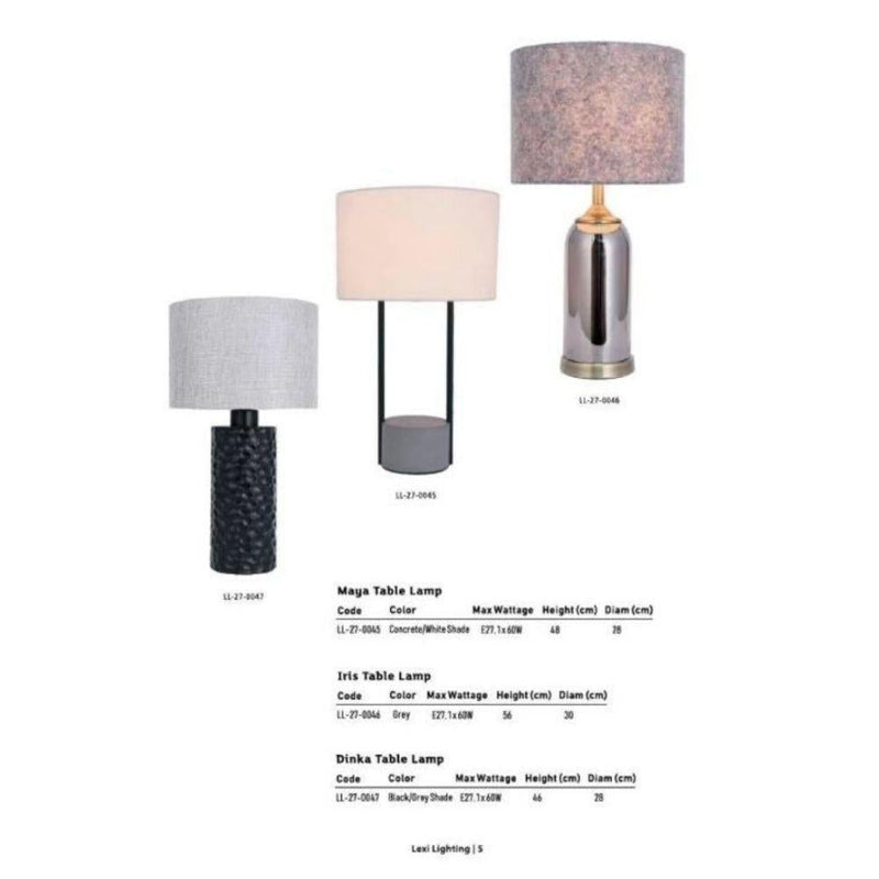 Lexi IRIS - Table Lamp-Lexi Lighting-Ozlighting.com.au
