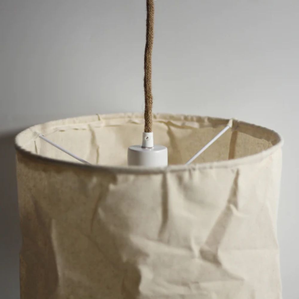 Lexi KYA Pendant - Small/Large Linen-Lexi Lighting-Ozlighting.com.au