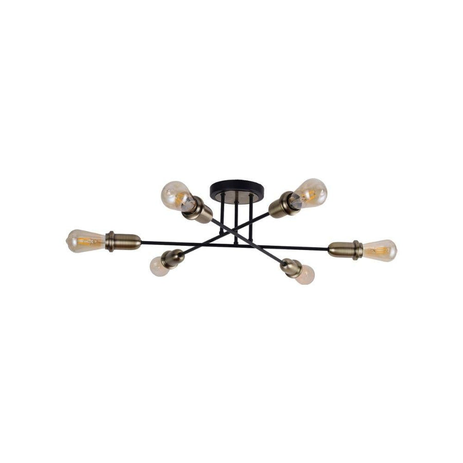 Lexi LEONOR - 6 Light Ceiling Light-Lexi Lighting-Ozlighting.com.au