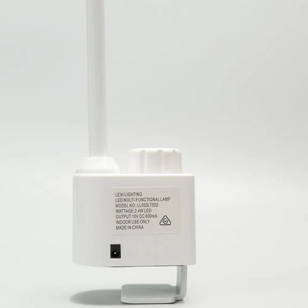 Lexi LL003TL002 LED Desk Lamp - 2.4W, Clamp, 4000K-Lexi Lighting-Ozlighting.com.au