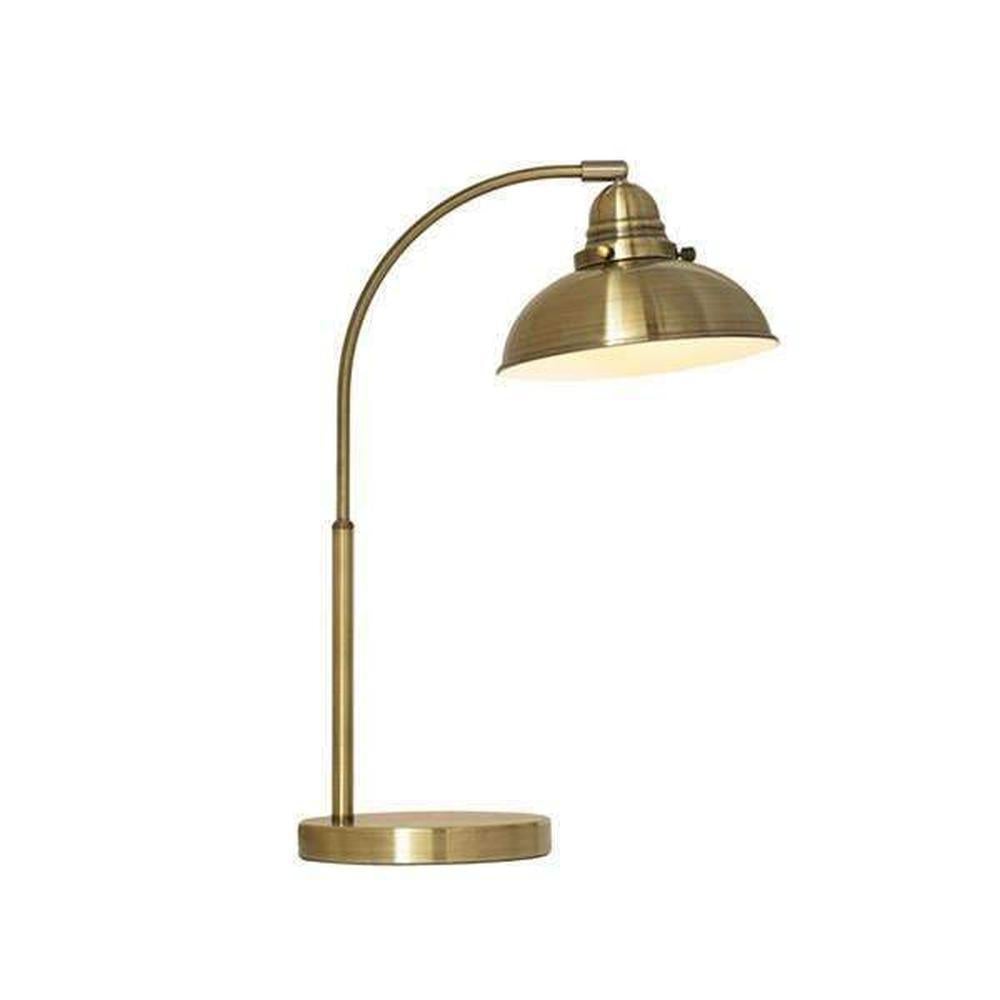 Lexi MANOR Desk & Table Lamp - Vintage Metal, Black-Lexi Lighting-Ozlighting.com.au