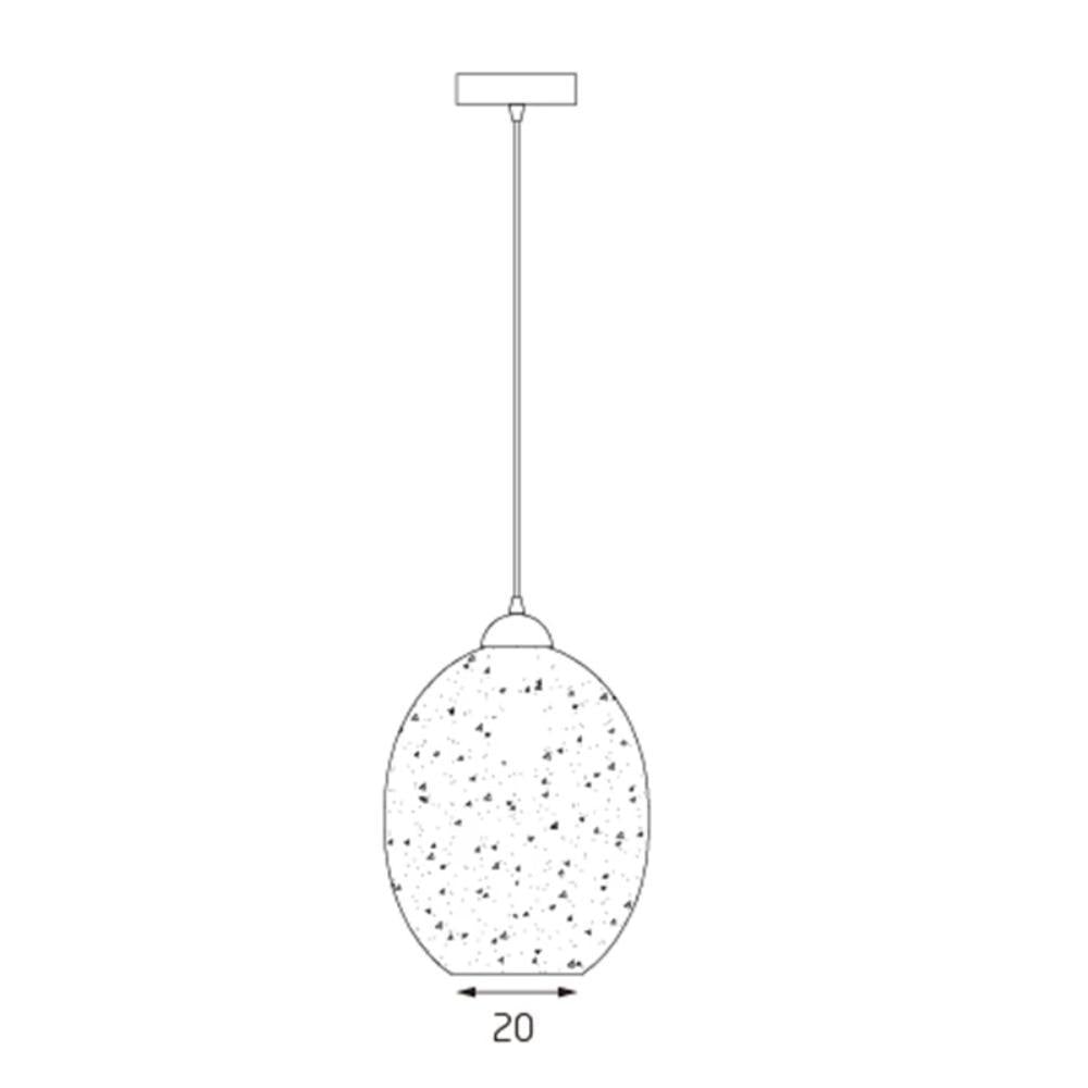 Lexi MORAVIAN Pendant - 1 Light-Lexi Lighting-Ozlighting.com.au