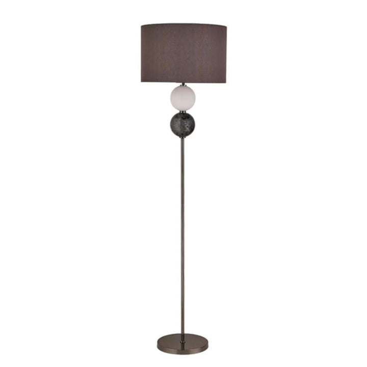 Lexi MURANO - Pewter/Brass Floor Lamp-Lexi Lighting-Ozlighting.com.au