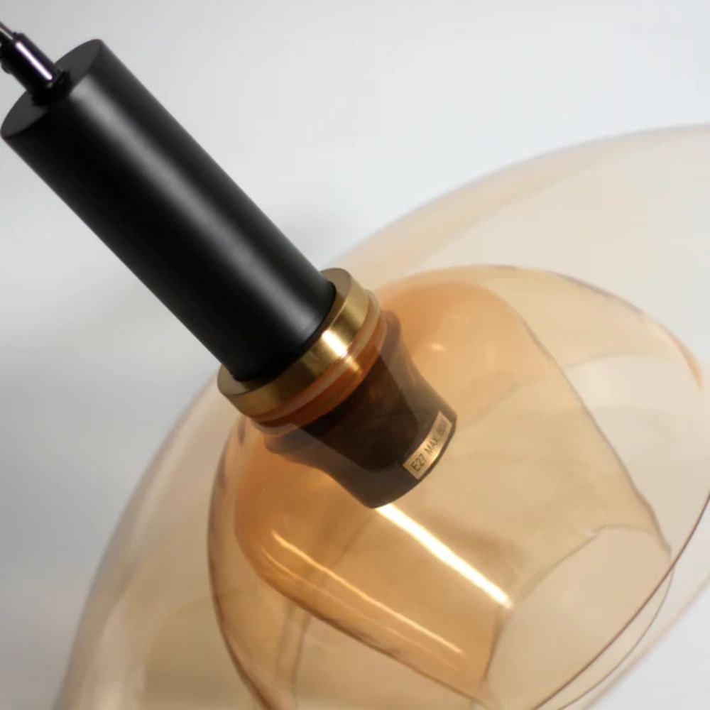 Lexi PABLA Pendant - Tinted Glass-Lexi Lighting-Ozlighting.com.au