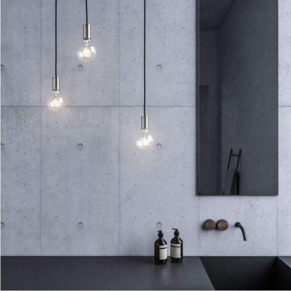 Lexi PHAROS Pendant - 1 Light Suspension Cable, Red-Lexi Lighting-Ozlighting.com.au