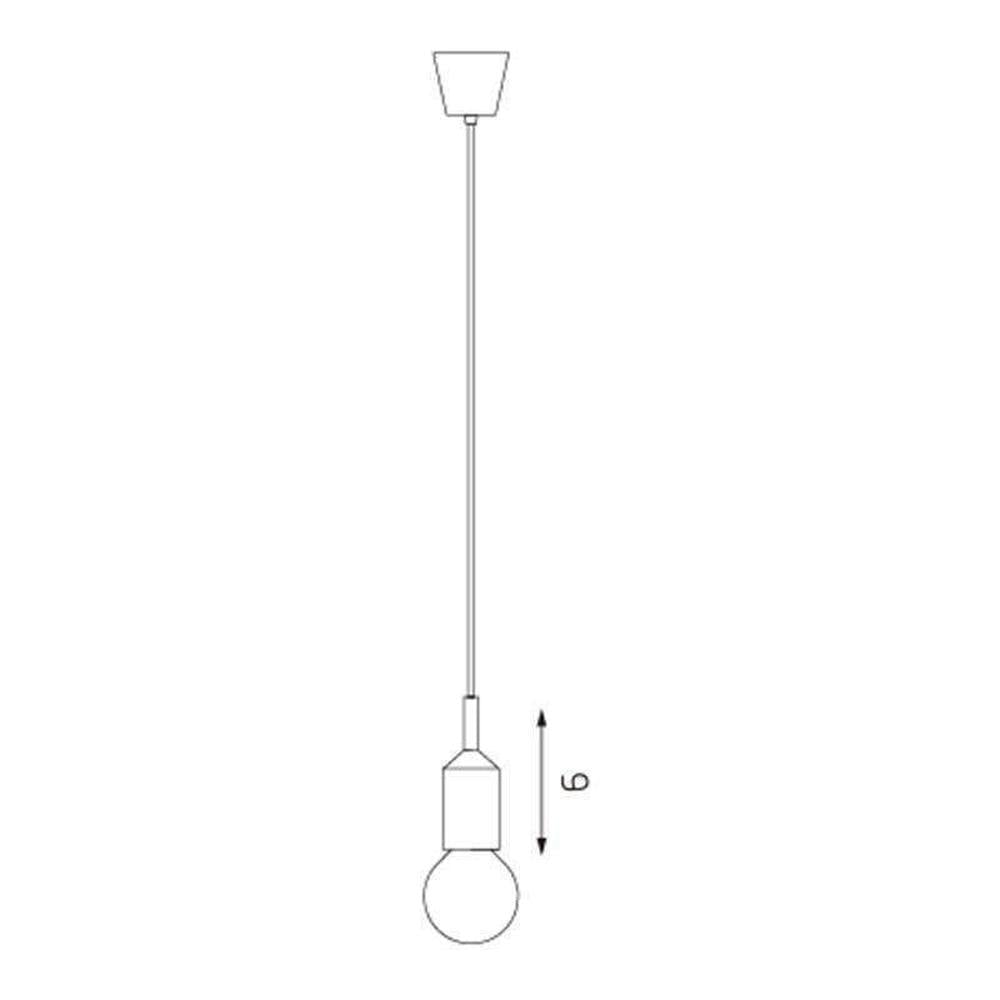 Lexi POLLY Pendant - 1 Light, Green-Lexi Lighting-Ozlighting.com.au