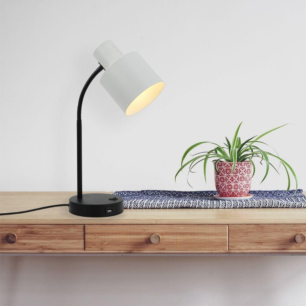 Lexi RABEA Desk & Table Lamp - with USB Port-Lexi Lighting-Ozlighting.com.au